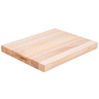 Choice 24 inch x 16 inch x 1 3/4 inch Wood Cutting Board