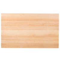 Choice 30 inch x 18 inch x 1 3/4 inch Wood Cutting Board