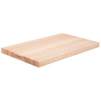 Choice 30 inch x 18 inch x 1 3/4 inch Wood Cutting Board