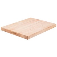 Choice 24 inch x 18 inch x 1 3/4 inch Wood Cutting Board