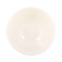 Elite Global Solutions D1005RR-AWCH Durango 14 oz. Antique White & Chocolate Round Two-Tone Melamine Bowl - 6/Case