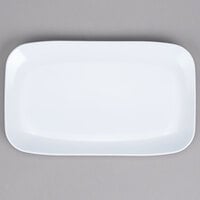 GET CS-6103-W 11 1/4 inch x 7 inch White Siciliano Rectangular Platter