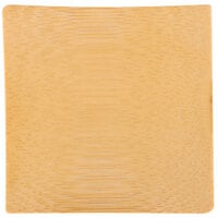 Tablecraft BAMDSBAM2 2 1/2 inch x 2 1/2 inch Bamboo Disposable Square Dish - 48/Pack