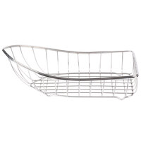 Clipper Mill by GET 4-80007 Stainless Steel Boat Basket - 9 1/2" x 5" x 2 1/2"