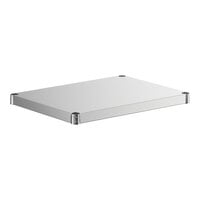 Regency Spec Line 18" x 24" NSF Stainless Steel Solid Shelf