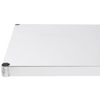 Regency 24" x 24" NSF Stainless Steel Solid Shelf