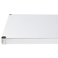 Regency 24" x 36" NSF Stainless Steel Solid Shelf