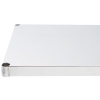 Regency 24" x 60" NSF Stainless Steel Solid Shelf