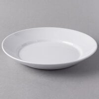 Syracuse China 905356898 Slenda 58 oz. Royal Rideau White Round Porcelain Entree and Pasta Bowl - 12/Case