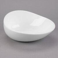 Syracuse China 905356416 Slenda Verve 47 oz. Royal Rideau White Round Porcelain Bowl - 12/Case