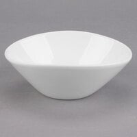 Syracuse China 905356134 Slenda Perpetua 16 oz. Round Royal Rideau White Porcelain Bowl - 24/Case