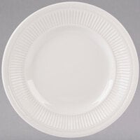Tuxton HEA-071 Hampshire 7 inch Eggshell Embossed China Plate - 36/Case