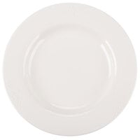 Reserve by Libbey 950041526 Cafe Royal 6 3/8" Royal Rideau White Medium Rim Porcelain Plate - 36/Case