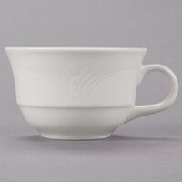 Syracuse China 950041109 Cafe Royal 7 oz. Royal Rideau White Low Porcelain Tea Cup - 36/Case