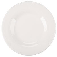 Reserve by Libbey 950041544 Cafe Royal 5 5/8" Royal Rideau White Medium Rim Porcelain Plate - 36/Case