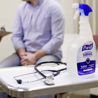 Purell 3340-06 1 Qt. / 32 oz. Fragrance Free Healthcare Surface Disinfectant - 6/Case