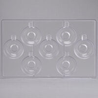 Matfer Bourgeat 380255 Polycarbonate 7 Compartment Expresso Cups Chocolate Mold