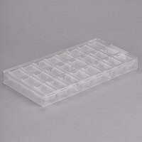 Matfer Bourgeat 380111 Polycarbonate 24 Compartment Rectangular Sweets Chocolate Mold
