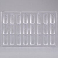 Chocolat Form 383408 Polycarbonate 24 Compartment Comma Bullion Chocolate Mold