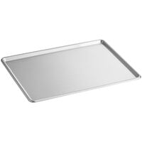 Baker's Mark Full Size NSF 20 Gauge 18" x 26" Open Bead Rim Stainless Steel Bun Pan / Sheet Pan