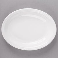 Fiesta® Dinnerware from Steelite International HL457100 White 11 5/8" x 8 7/8" Oval Medium China Platter - 12/Case