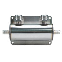 Micro Matic 2838 2-Way Beer Manifold with 2 Barbed Inlets