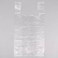 1/6 Size .51 Mil Clear Unprinted Plastic T-Shirt Bag - 1000/Case