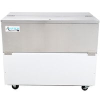 16 Crate Capacity PEAK COLD Cafeteria Milk Cooler for Cartons School Milk Crate Refrigerator