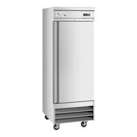 Avantco SS-1R-HC 29" Stainless Steel Solid Door Reach-In Refrigerator