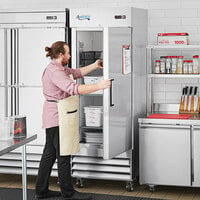 Avantco A-23F-HC 29 inch Solid Door Reach-In Freezer