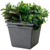 Commercial Zone 724019 StoneTec 18 inch x 18 inch Pepperstone Planter