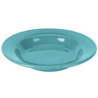 Fiesta® Dinnerware from Steelite International HL451107 Turquoise 13.25 oz. China Rim Soup Bowl - 12/Case