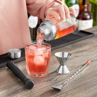 Acopa 4-Piece 15 oz. Mason Jar Shaker Cocktail Kit