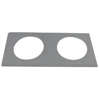 APW Wyott 56639 2 Hole Adapter Plate with 10 1/2 inch Openings