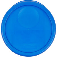 Rubbermaid 1980382 Color-Coded 6 and 8 Qt. Blue Round Food Storage Container Lid