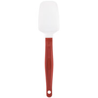 Rubbermaid FG196600RED 9 1/2 inch Red High Temperature Silicone Spoonula