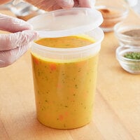 BULK Lightweight Clear Plastic Round Deli Container with Lids 32oz –  OnlyOneStopShop