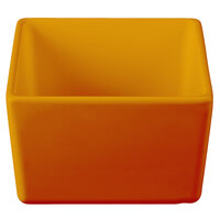 Tablecraft CW4024X Contemporary Collection Orange 1 Qt. Straight Sided Bowl