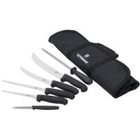 Victorinox 5.1003.73-X2 7-Piece Fibrox Knife Set with Carrying Case