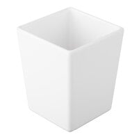 TableCraft CW4012W Contemporary Collection White 1.5 Qt. Straight Sided Bowl