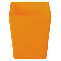 Tablecraft CW4012X Contemporary Collection Orange 1.5 Qt. Straight Sided Bowl