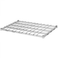 Regency 24 inch x 36 inch Chrome Heavy-Duty Dunnage Shelf with Wire Mat - 800 lb. Capacity