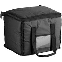 Choice Insulated Delivery Bag, Soft-Sided Sandwich / Take-Out Hot / Cold Delivery Bag, Nylon, 15" x 12" x 12" -