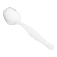 Visions 8 1/2 inch Clear Disposable Plastic Serving Spoon - 72/Case