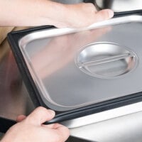 Vollrath N-0002B Black Silicone Half Size Steam Table Pan Band