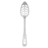 Vollrath 46963 11 inch Slotted Stainless Steel Basting Spoon
