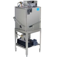 CMA Dishmachines EST-C-EXT Extended-Door Single Rack Low Temperature, Chemical Sanitizing Corner Dishwasher - 115V