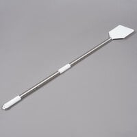 Carlisle 4035600 Sparta 48" Paddle with 9" x 6 1/2" White Nylon Blade and Stainless Steel Handle