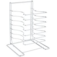 Trays 4X Pizza Pan Stack Rack 15-Slot Stand for Pizza Pans Screens & Separators 