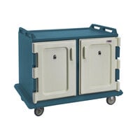 Cambro MDC1520S20192 Granite Green Meal Delivery Cart 20 Tray